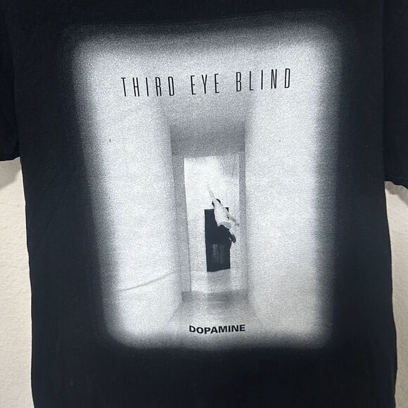Next Level Apparel Mens Black Third Eye Blind 2015 Tour Graphic T-Shirt Small - Picture 2 of 5